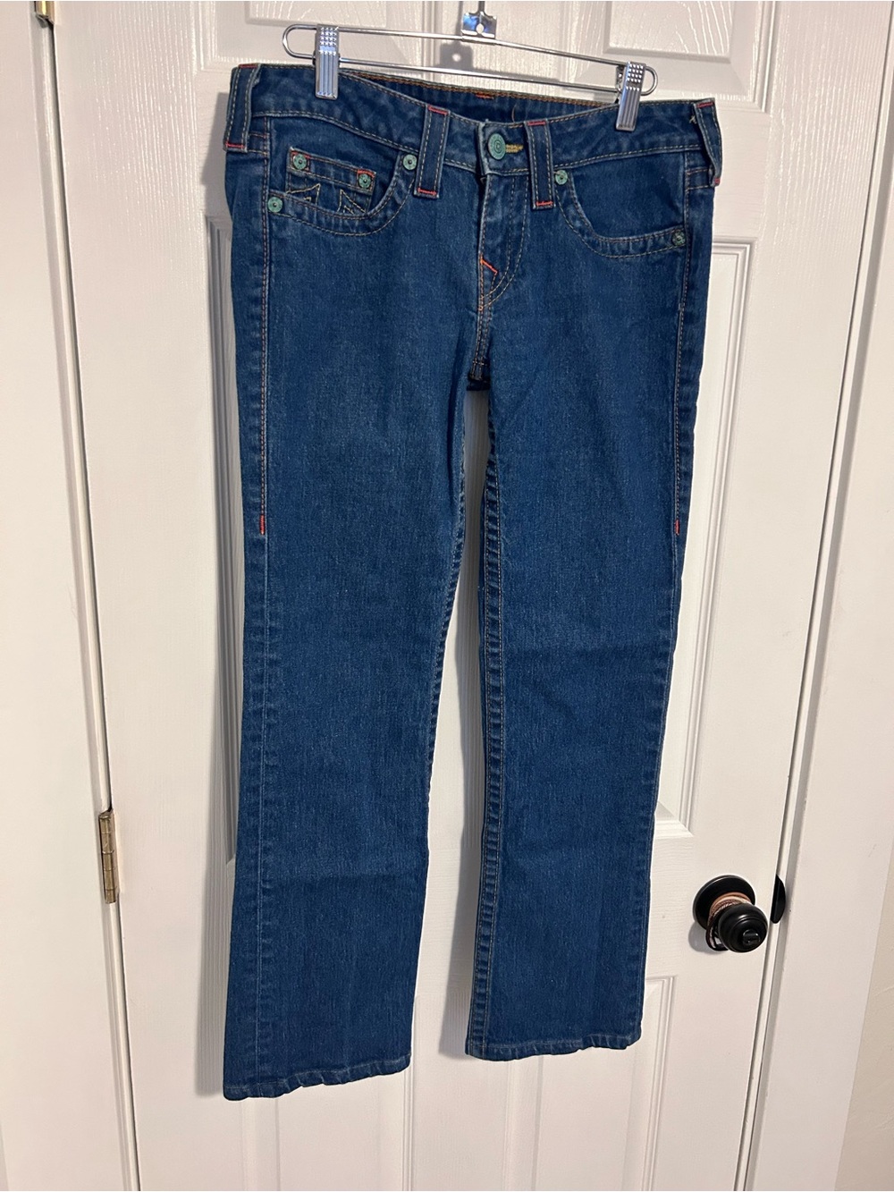 True Religion “Johnny” Straight-Leg Jeans